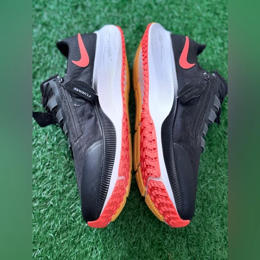 Nike Air Zoom Pegasus‎ 37 Black Bright Mango Size 11